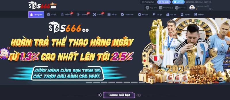 S666 - link S666 không thể truy cập - đăng nhập S666 tại đây. 4 Giao Diện Của S666