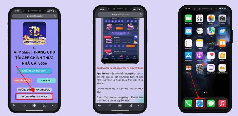Hướng Dẫn Tải App S666 – Phiên Bản Mới Nhất Cho Android & iOS 6  Huong dan tai app S666 tren iOS