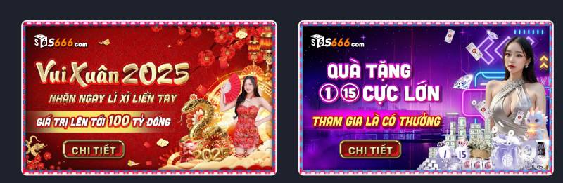 Khuyến Mãi S666 – Tổng Hợp Ưu Đãi Mới Nhất Dành Cho Thành Viên 7 Khuyến mãi đặc biệt theo sự kiện – Nhận lì xì & quà tặng cực lớn